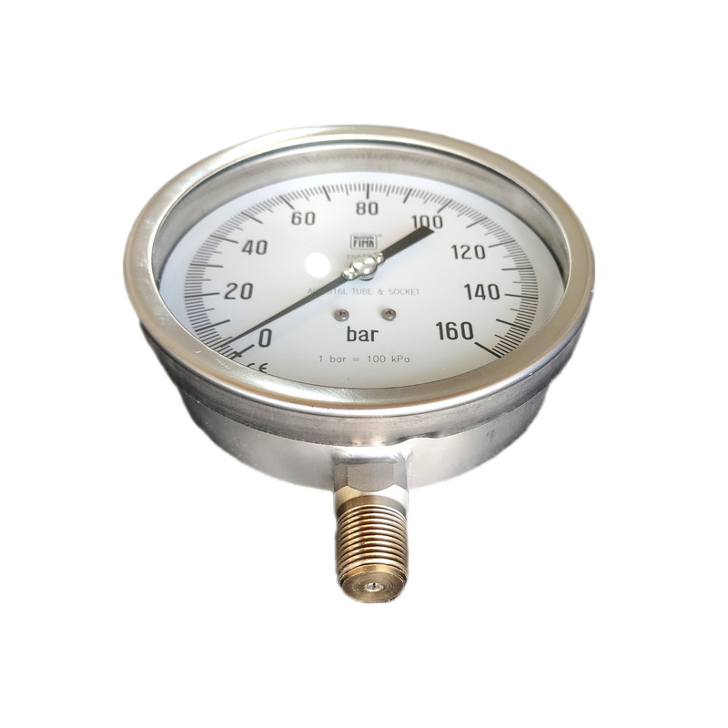 گیج فشار نووا فیما مدل 160bar-16cm