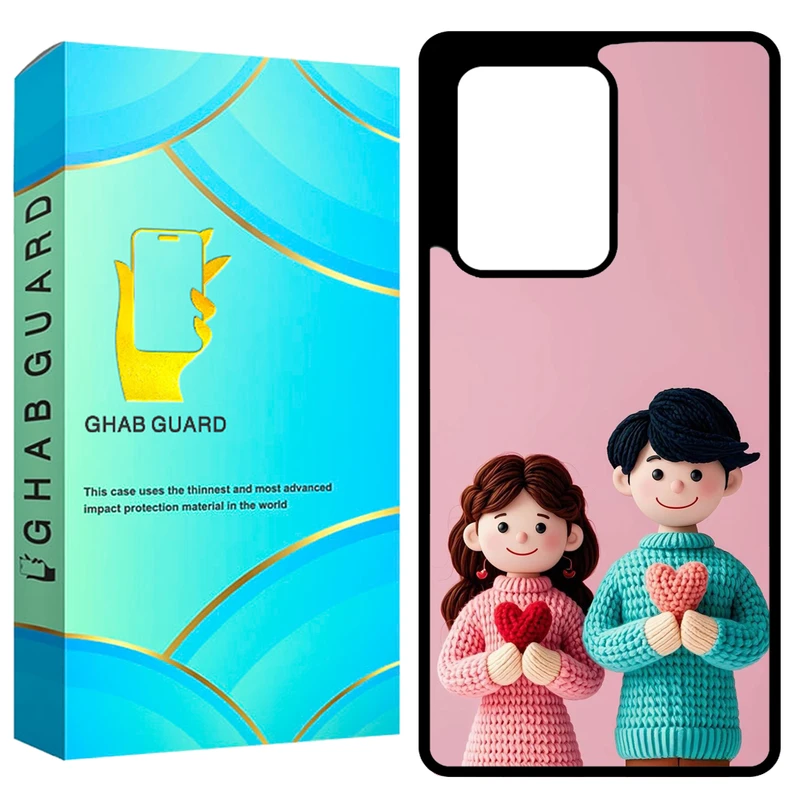 کاور قاب گارد طرح دختر و پسر مدل GCHPS20U مناسب برای گوشی موبایل سامسونگ Galaxy S20 Ultra 4G / Galaxy S20 Ultra 5G