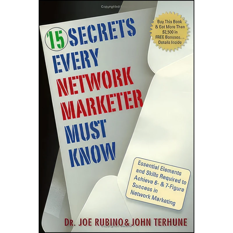 کتاب 15 Secrets Every Network Marketer Must Know اثر Joe Rubino and John Terhune انتشارات Wiley