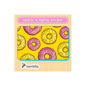 استیکر بامبیلیپ مدل کارت عابر طرح دونات با زمینه زرد کد 8154488