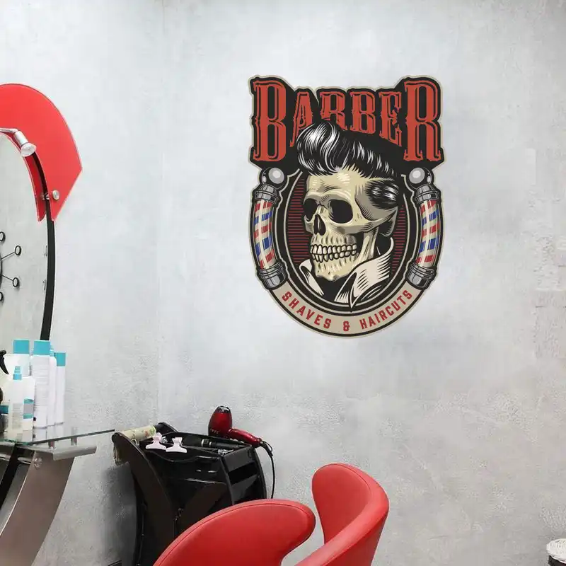 استیکر باروچین مدل آرایشگاه کد 5008