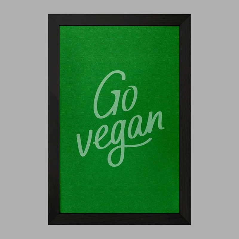 تابلو خندالو مدل وگن Vegan کد 31121