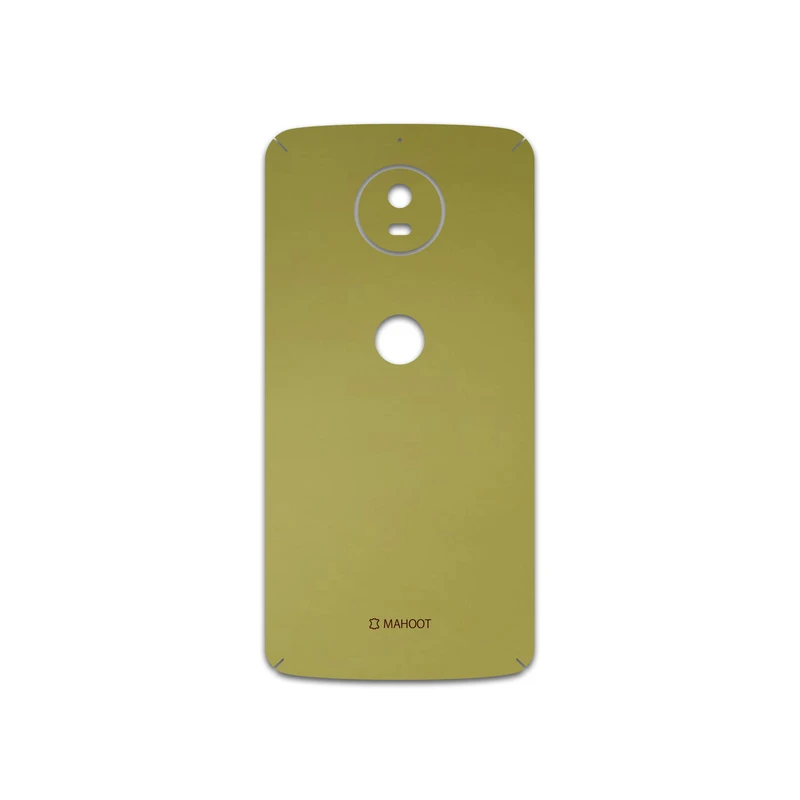 برچسب پوششی ماهوت مدل  Matte-Gold  مناسب برای گوشی موبایل موتورولا Moto G5S
