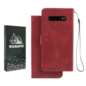  کیف کلاسوری دیامانته مدل Mortand Bk مناسب برای گوشی موبایل سامسونگ Galaxy S10 Plus
