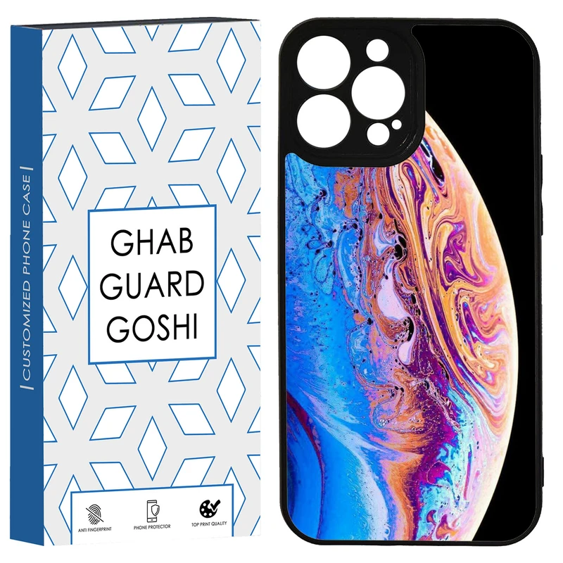 کاور قاب گارد گوشی طرح سیاره کد TPU-100 مناسب برای گوشی موبایل اپل Iphone 13promax