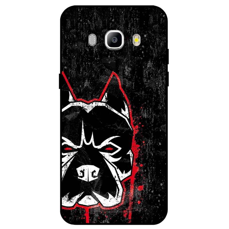 کاور مگافون طرح بولداگ مدل 8162 مناسب برای گوشی موبایل سامسونگ Galaxy J7 2016 / J710        