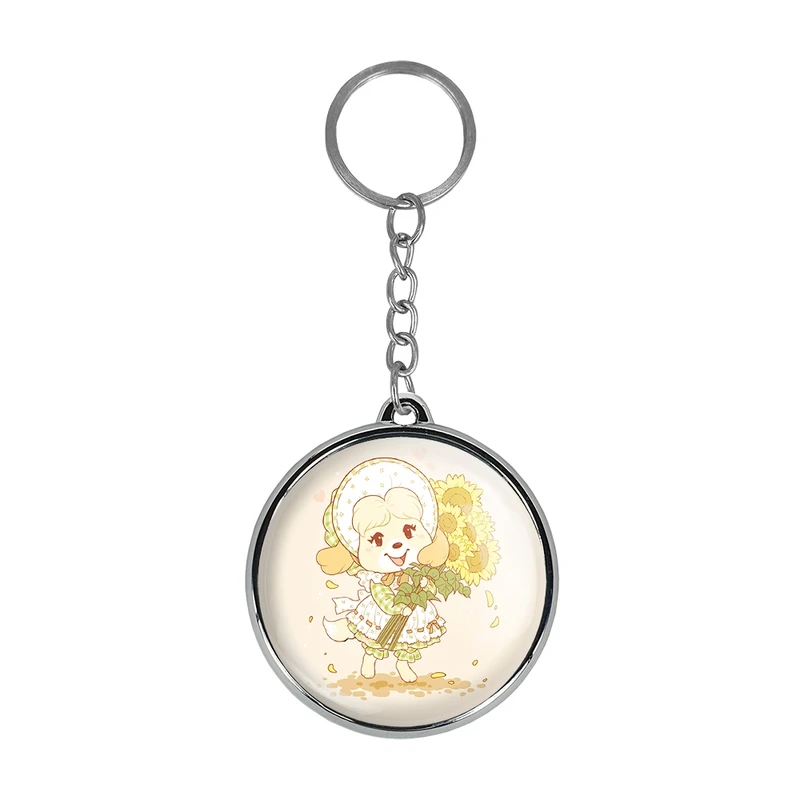 جاکلیدی خندالو طرح بازی انیمال کراسینگ (Animal Crossing) مدل دوطرفه کد 3267032671