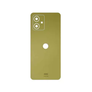 MAHOOT Matte-Gold Cover Sticker for Motorola Moto G54