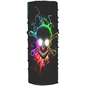 دستمال سر و گردن مدل اسکلت کد B7