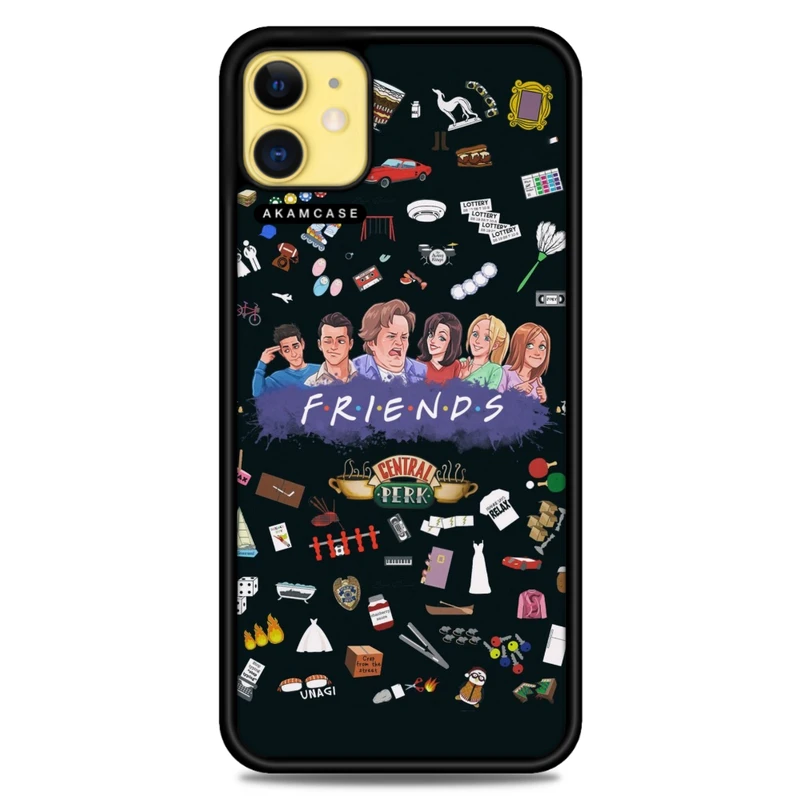 کاور آکام مدل AMCWA11-FRIENDS9 مناسب برای گوشی موبایل اپل iPhone 11