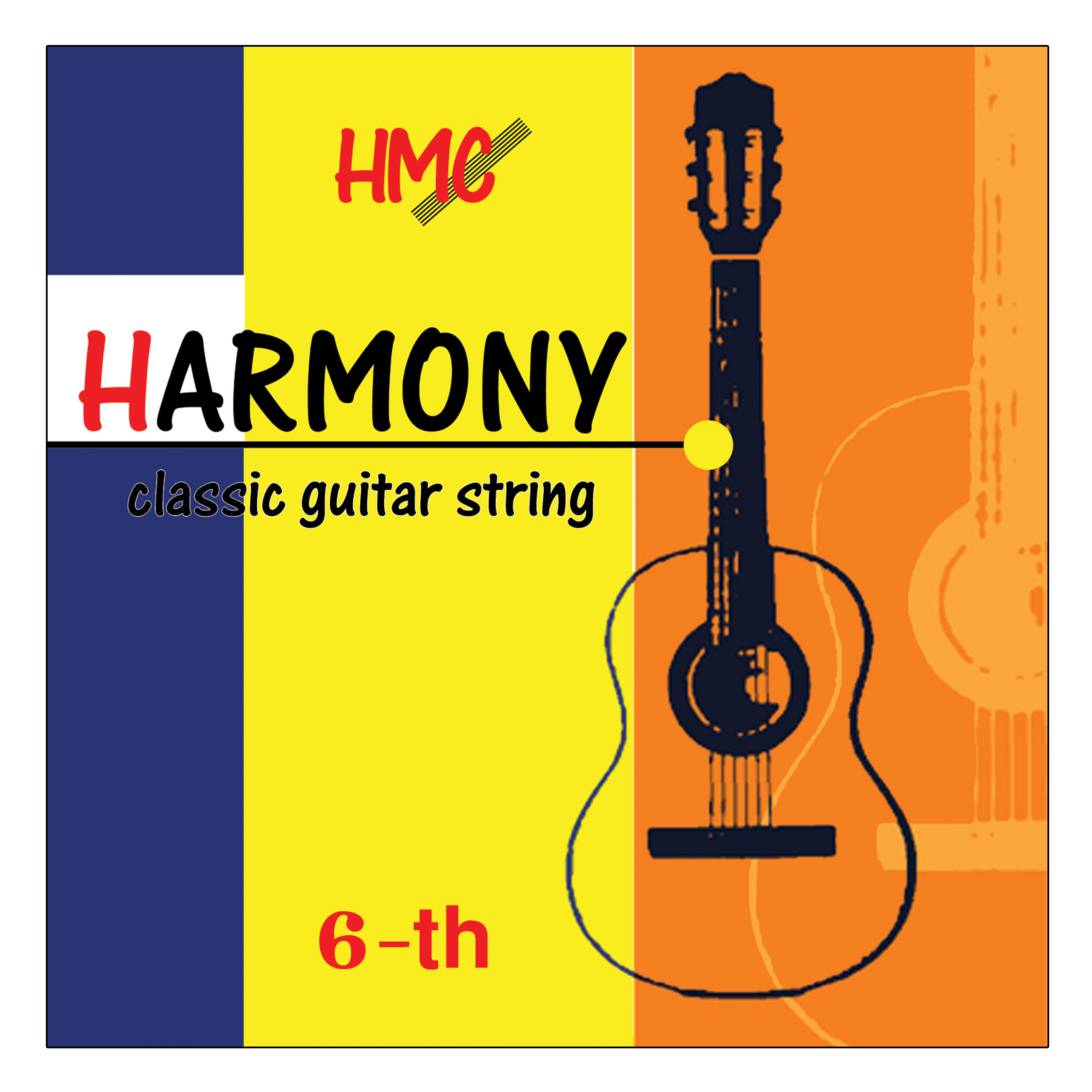 سیم ششم گیتار کلاسیک هارمونی مدل 6-th