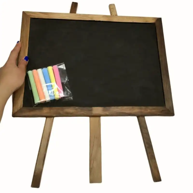 تخته سیاه مدل کلاسیک سایز 40x30 سانتی متر به همراه گچ