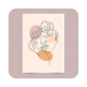 زیر لیوانی کاکتی طرح عاشقانه مدل mp37935