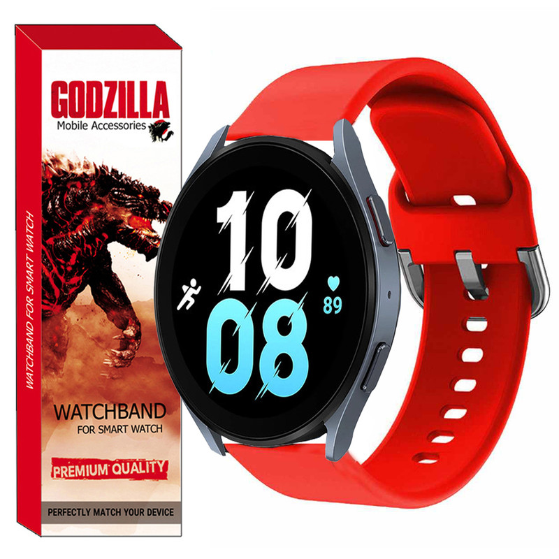 بند گودزیلا مدل Silicon-SQ مناسب برای ساعت هوشمند سامسونگ Galaxy Watch5 44mm