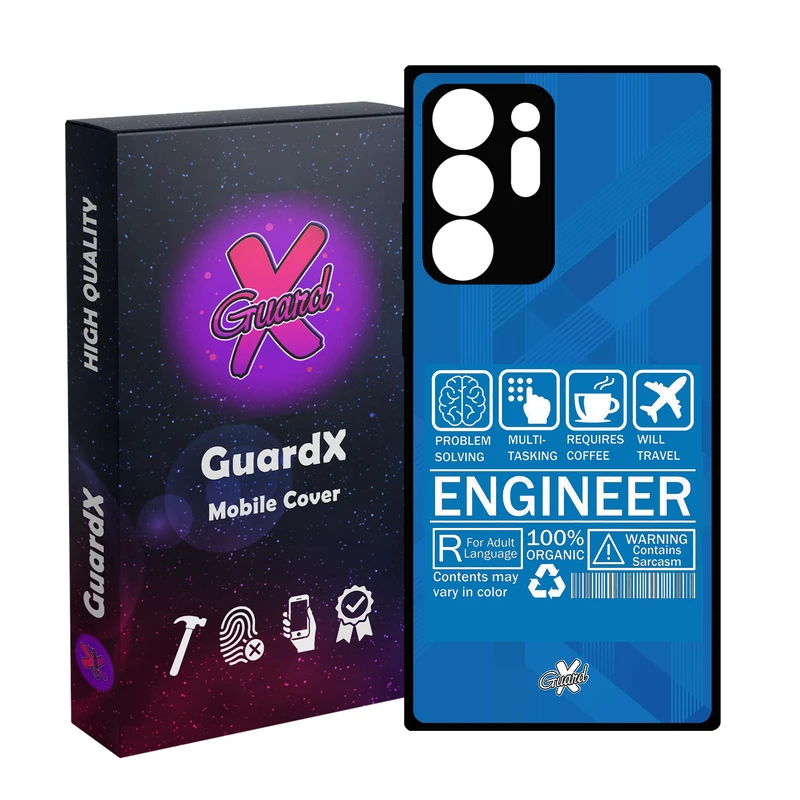 کاور گارد ایکس طرح مهندس مدل Glass10538 مناسب برای گوشی موبایل سامسونگ Galaxy Note 20 Ultra