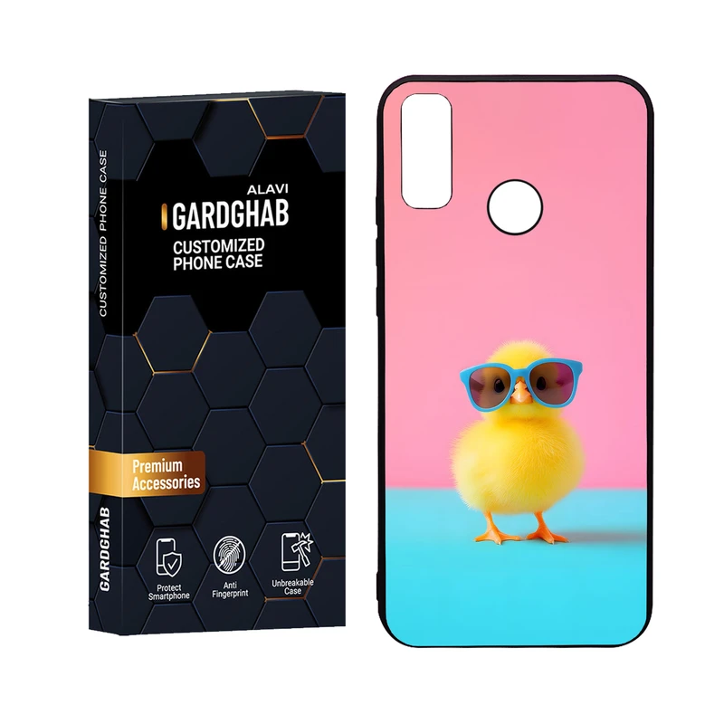 کاور گارد قاب علوی مدل Glass مناسب برای گوشی موبایل هوآوی Y8s