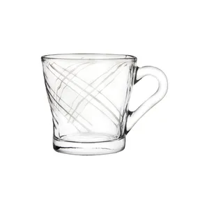 فنجان بلینک مکس مدل کروم طرح خطی بسته 6 عددی 