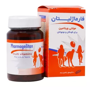 کپسول فارماژلیتان کودکان و نوجوانان دانابسته 30 عددی