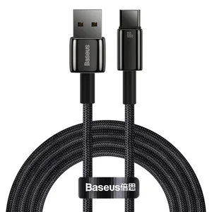 کابل USB به USB-C باسئوس مدل Tangstan New Pack طول 2 متر