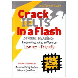 کتاب Crack Ielts in a Flash General Reading self-study اثر جمعی از نویسندگان انتشارات هدف نوین