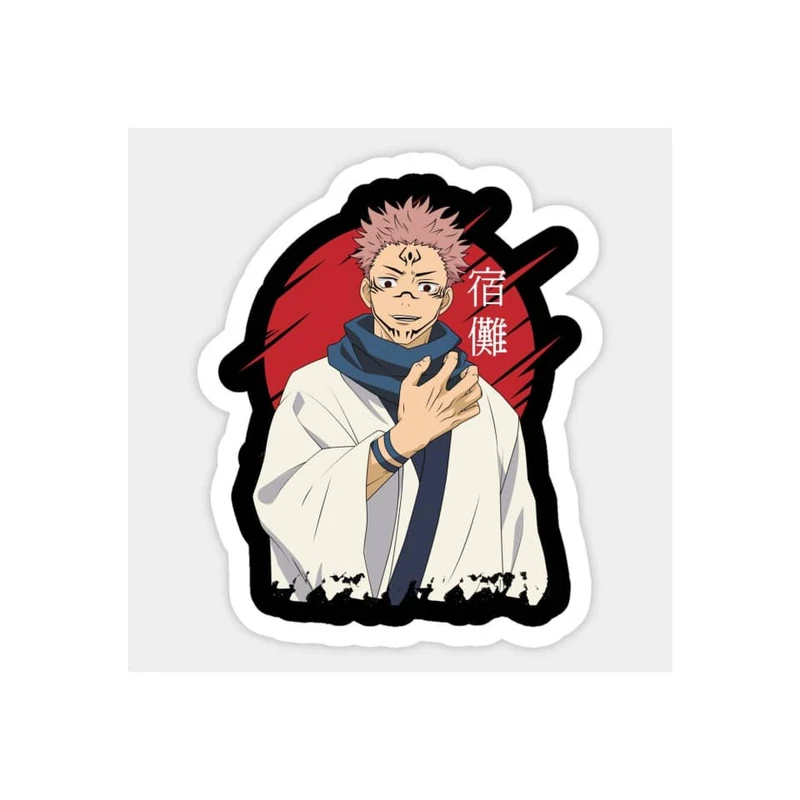 استیکر پارچه و لباس پاد آفرین مدل انیمه سوکوتا کد 184