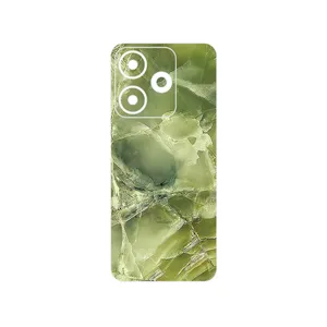 MAHOOT Green_Crystal_Marble Cover Sticker for Xiaomi Redmi 13x