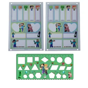 شابلون مدل ماینکرافت کد m65 به همراه برچسب اسم