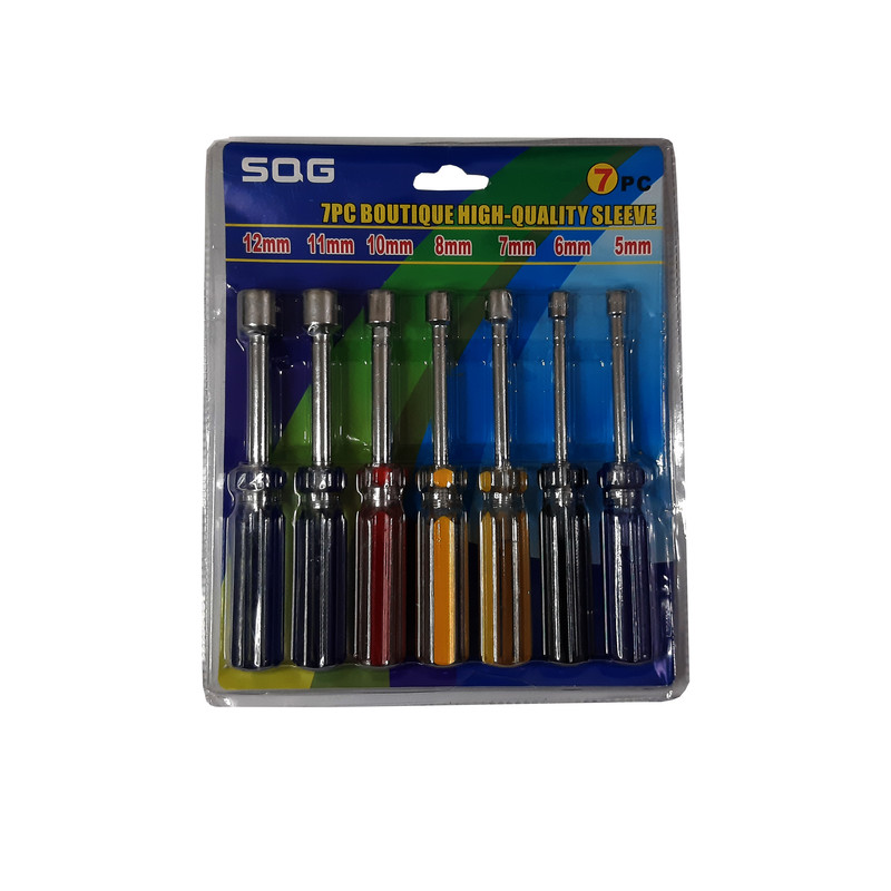 پیچ گوشتی بکسی اس کیو جی مدل TN-07 مجموعه 7 عددی