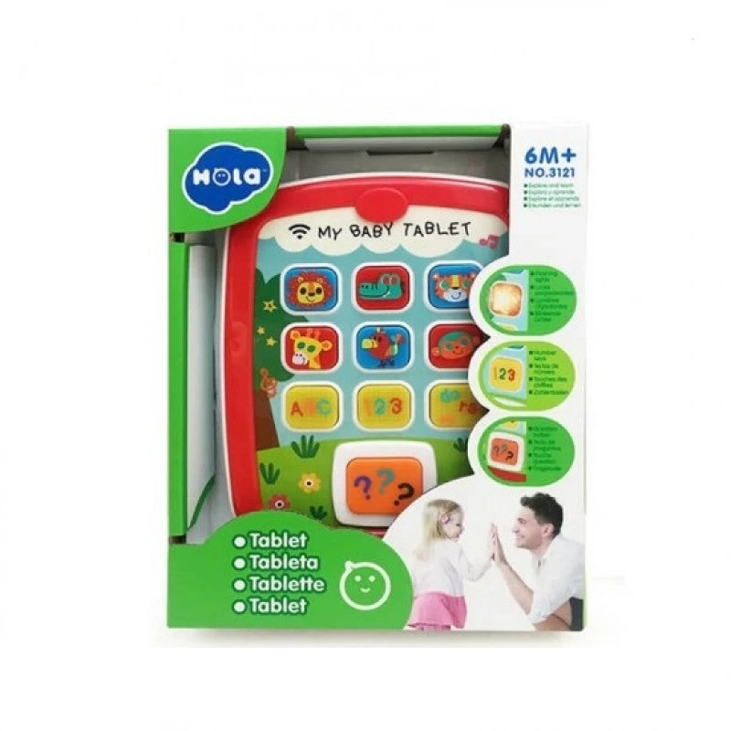 بازی آموزشی تبلت هولا مدل موزیکال هوشمند