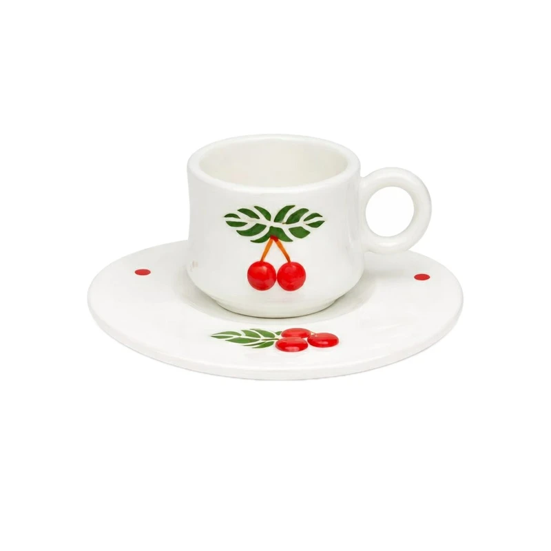 فنجان و نعلبکی مدل آلبالو