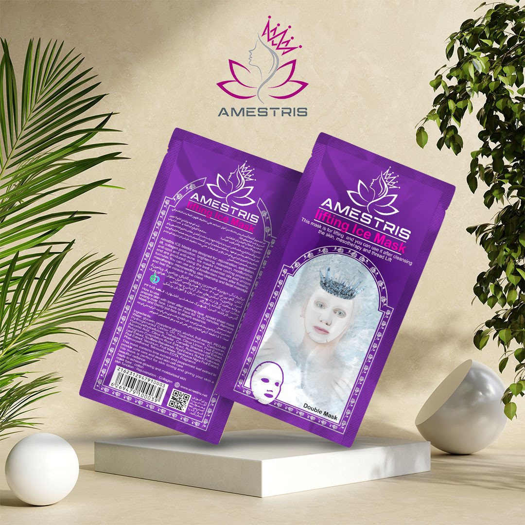 ماسک صورت آمستریس مدل Anti Age وزن 25 گرم مجموعه 5 عددی