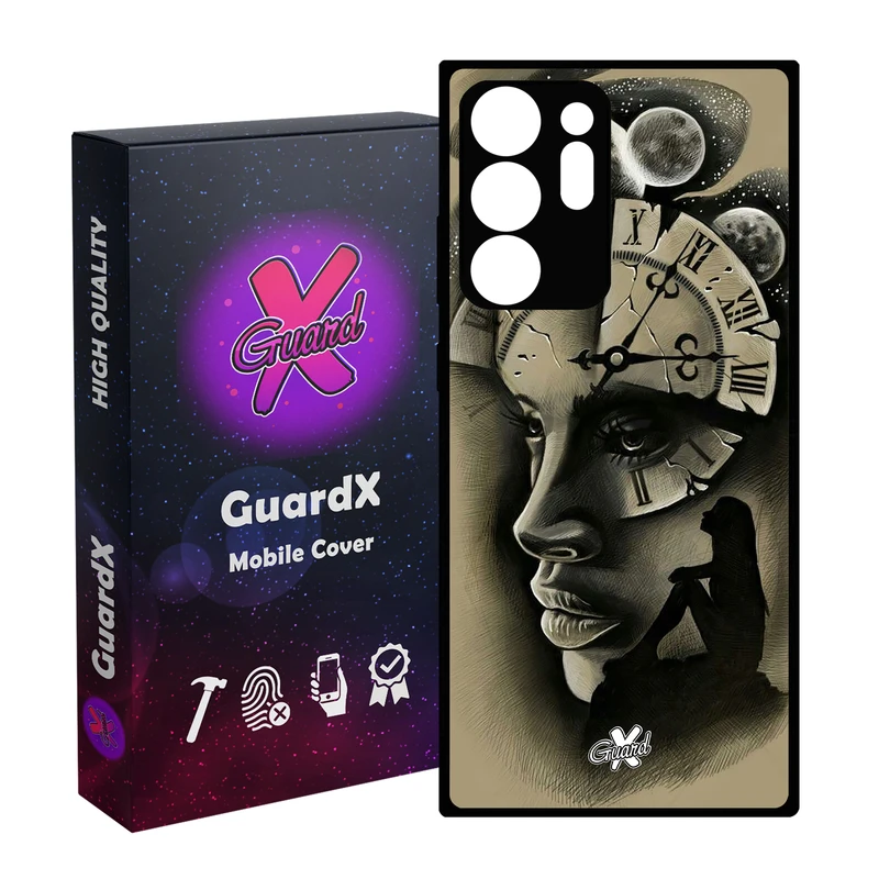 کاور گارد ایکس طرح Girl مدل Glass50353 مناسب برای گوشی موبایل سامسونگ Galaxy Note 20 Ultra