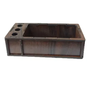 جای کارت چوبی مدل ویزیت و یادداشت 12