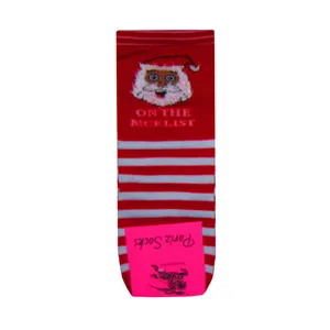 جوراب بچگانه مدل کریسمس کد JKB01