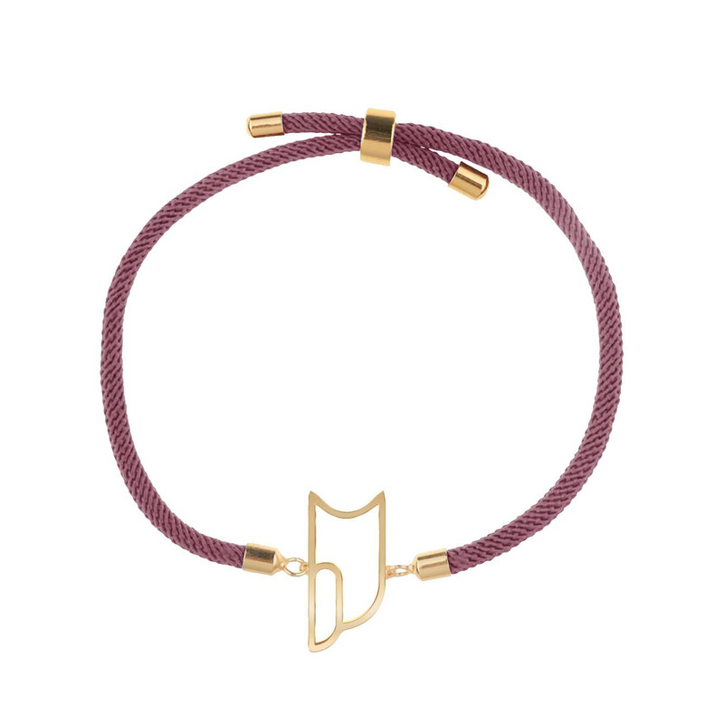 دستبند طلا 18 عیار زنانه مدوپد مدل جغد کد D34-10186