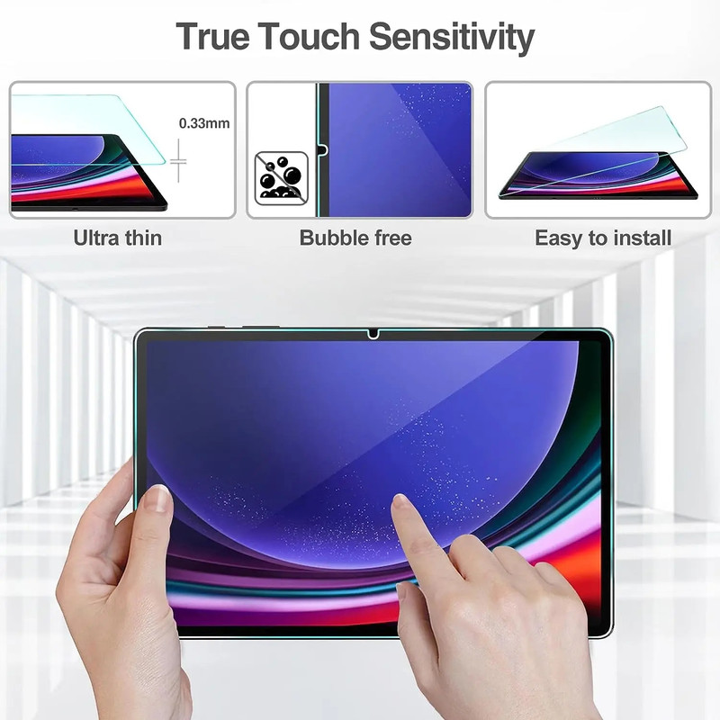 محافظ صفحه نمایش بادیگارد مدل TabG مناسب برای تبلت سامسونگ Galaxy A9 Plus 11