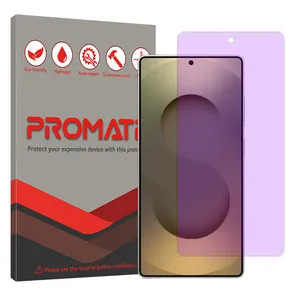 Promate Eye Care model anti-purple screen protector suitable for Samsung Galaxy S25 Ultra mobile phone