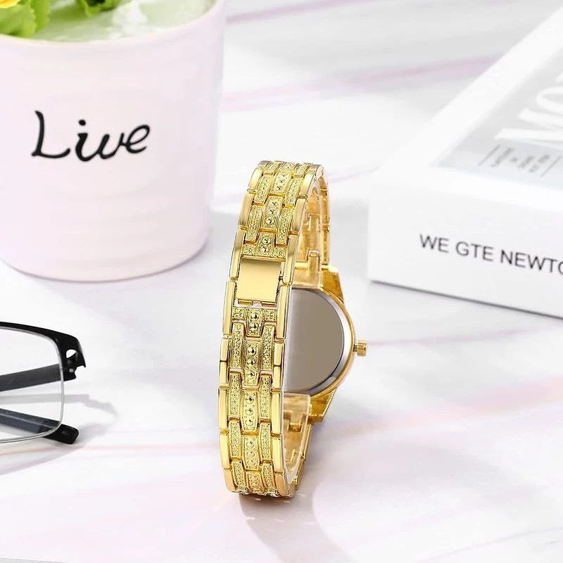 ساعت مچی عقربه ای زنانه مدل فول نگین Ts