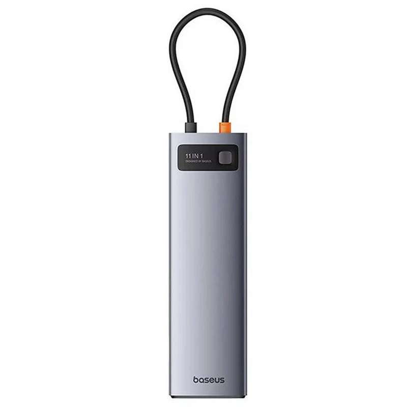 هاب 11 پورت USB-C بیسوس مدل BS-OH147 هاب 11 پورت USB-C بیسوس مدل BS-OH147