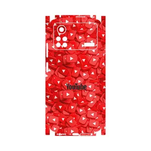MAHOOT Youtube-FullSkin Cover Sticker for Xiaomi Poco X4 Pro 5G