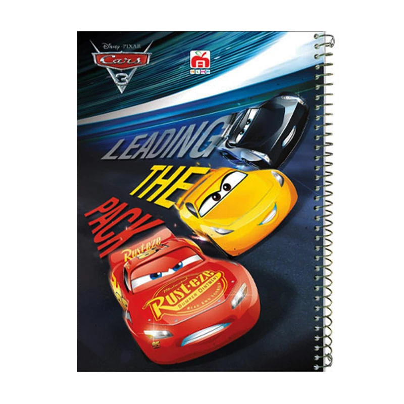 دفتر 100 برگ آلما طرح کارز مدل کارتونی کد 7111