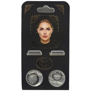 لنز چشم کریستریو مدل 16BK رنگ طوسی دور مشکی