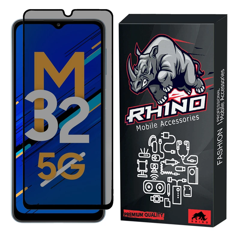 محافظ صفحه نمایش حریم شخصی راینو مدل R-Privacy مناسب برای گوشی موبایل سامسونگ Galaxy M32 5G