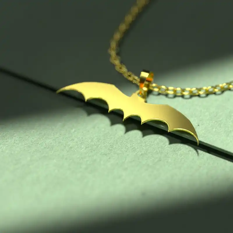 گردنبند طلا 18 عیار زنانه مدوپد مدل هالووین کد G3-1-1030