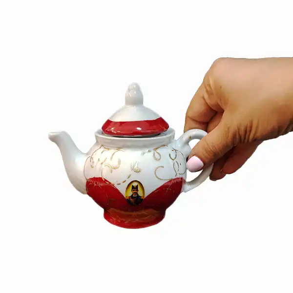 قوری زعفران مدل ناصری کد 45