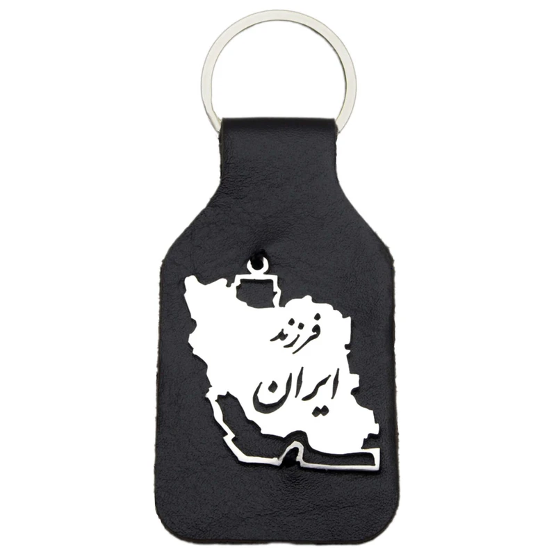 جاکلیدی مدل چرم طبیعی طرح نقشه ایران