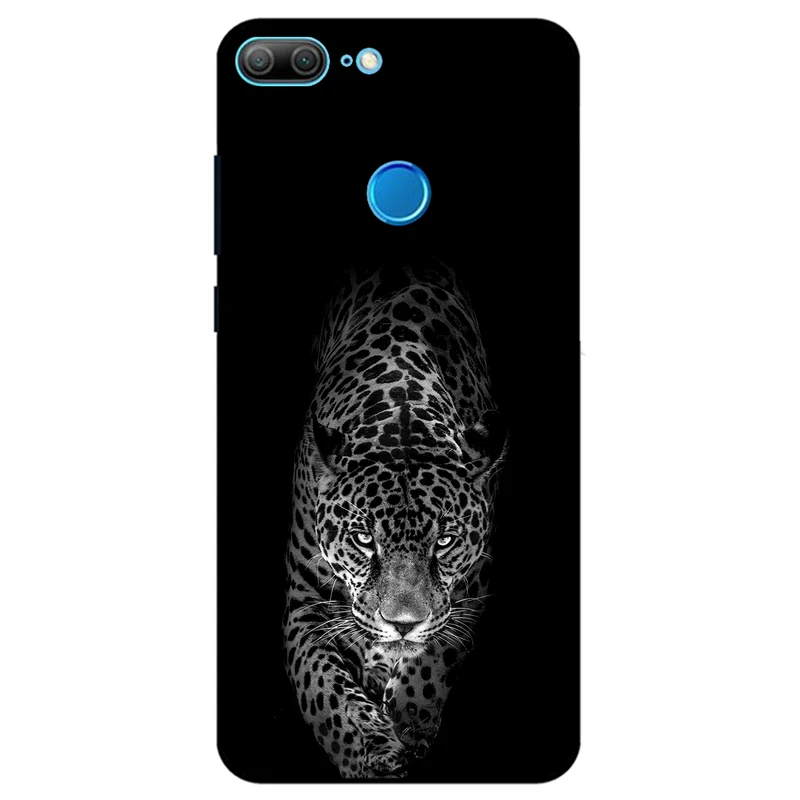 کاور مگافون طرح پلنگ مدل 1879 مناسب برای گوشی موبایل آنر 9 Lite 
