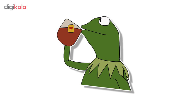 استیکر تزئینی موبایل طرح کرمیت قورباغه کد 83