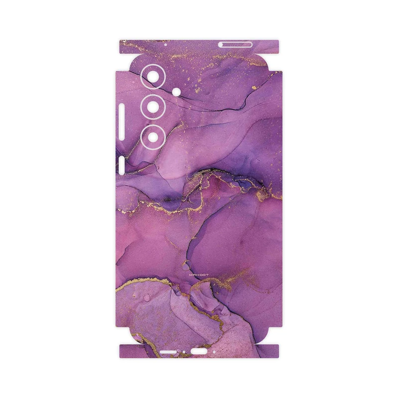 برچسب پوششی ماهوت مدل Purple Marble-FullSkin مناسب برای گوشی موبایل سامسونگ Galaxy A55