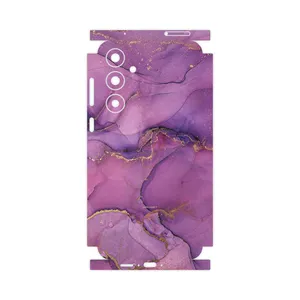 MAHOOT Purple Marble-FullSkin Cover Sticker for Samsung Galaxy A55